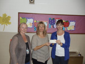 Cindy's Fund receives a donation.